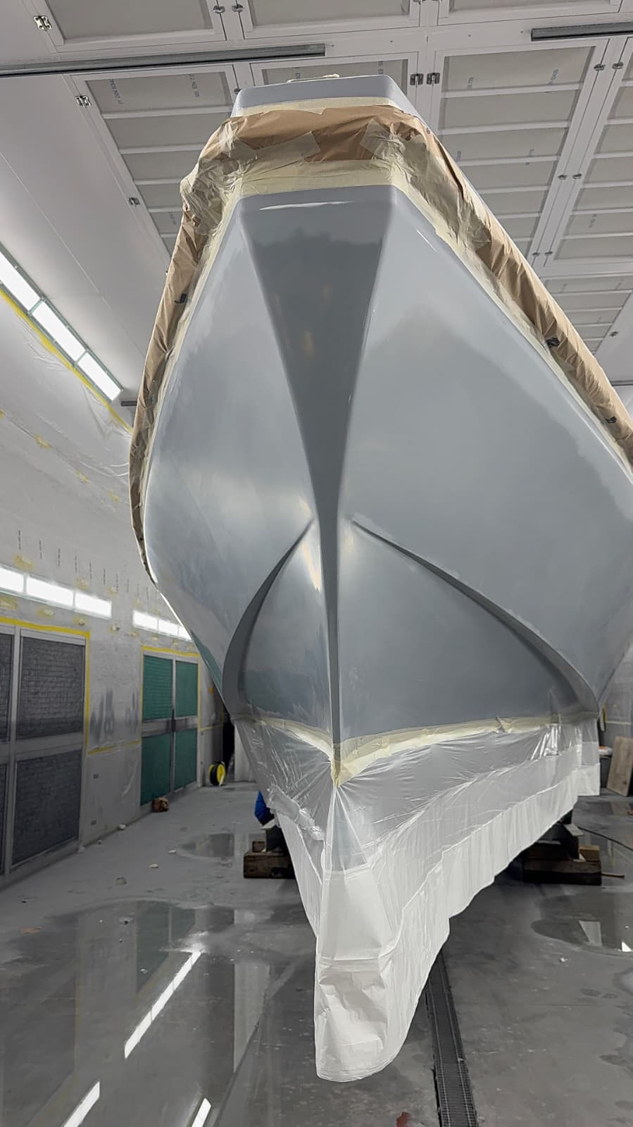 Verniciatura professionale yacht